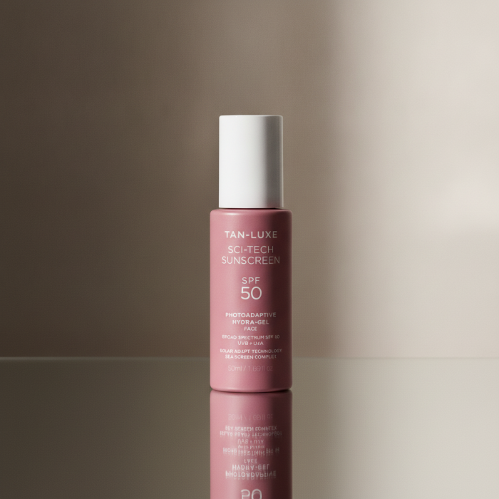 Фотоадаптивный Солнцезащитный Гидрогель для Лица TAN-LUXE Sci-Tech Sunscreen Face Photoadaptive Hydra-Gel SPF 50