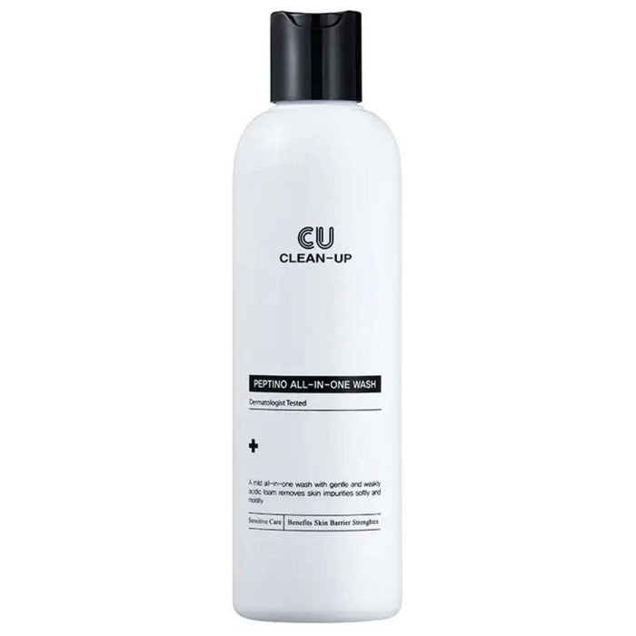 Гипоаллергенный Гель для Душа CU SKIN Clean-Up Peptino All-In-One Wash