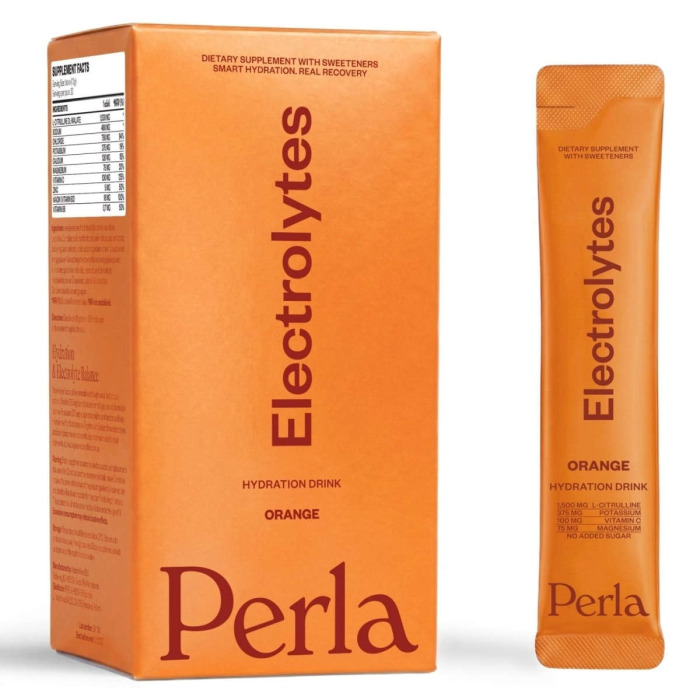 Питьевые Электролиты со Вкусом Апельсина Perla Helsa Electrolytes Hydration Drink Orange