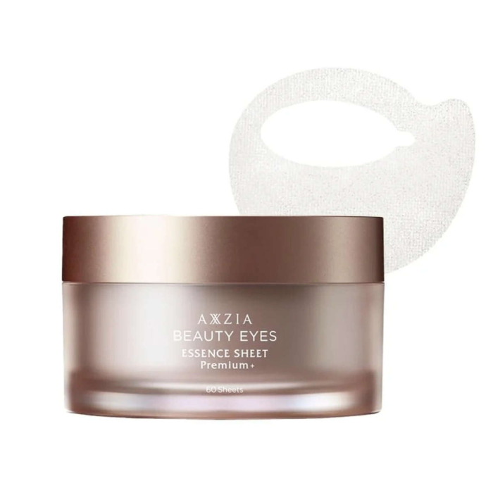 Круговые Лифтинг-Патчи под Глаза (розовые) AXXZIA Beauty Eyes Essence Sheet Premium Plus