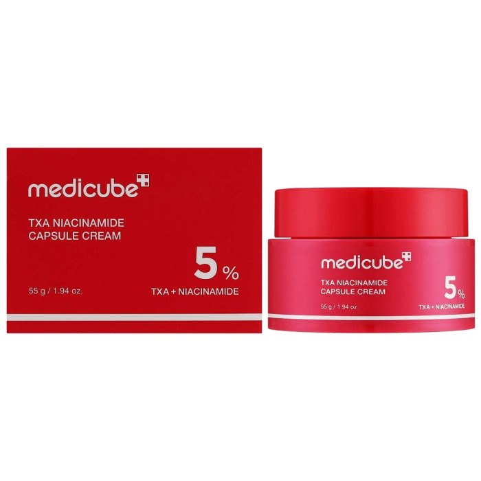 Осветляющий Капсульний Крем с Транексамовой Кислотой и Ниацинамидом Medicube TXA Niacinamide Capsule Cream