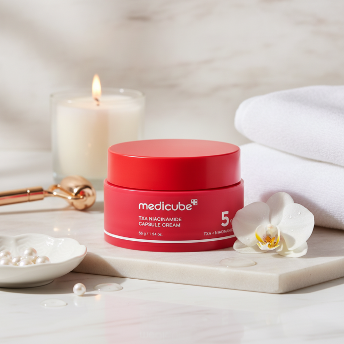 Осветляющий Капсульний Крем с Транексамовой Кислотой и Ниацинамидом Medicube TXA Niacinamide Capsule Cream