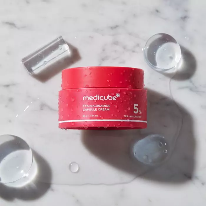 Осветляющий Капсульний Крем с Транексамовой Кислотой и Ниацинамидом Medicube TXA Niacinamide Capsule Cream