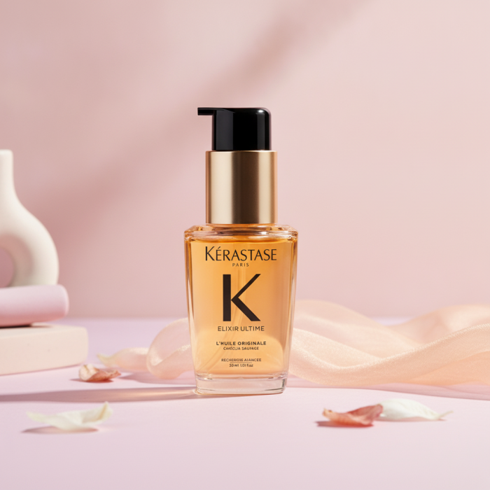 Универсальное Масло-Концентрат для Тусклых Волос Kerastase Elixir Ultime Huile Original Refillable
