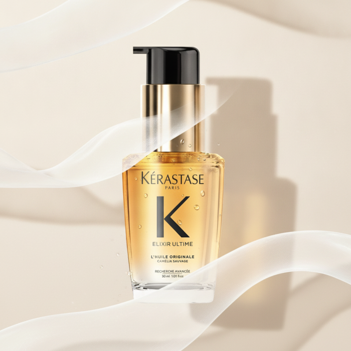 Универсальное Масло-Концентрат для Тусклых Волос Kerastase Elixir Ultime Huile Original Refillable