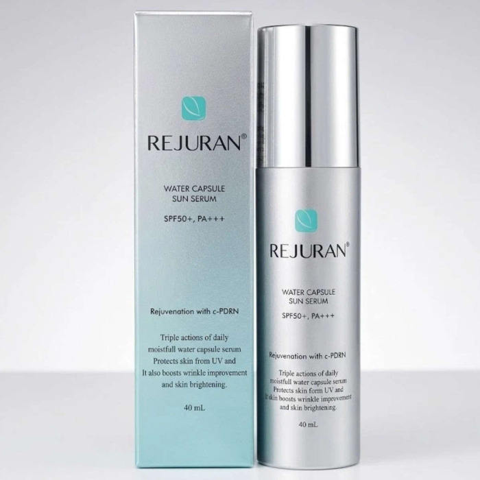 Солнцезащитная Сыворотка с Гидрокапсулами REJURAN Water Capsule Sun Serum SPF 50+ PA+++