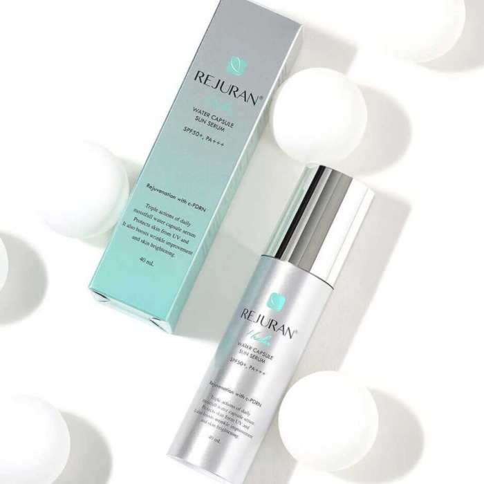 Солнцезащитная Сыворотка с Гидрокапсулами REJURAN Water Capsule Sun Serum SPF 50+ PA+++
