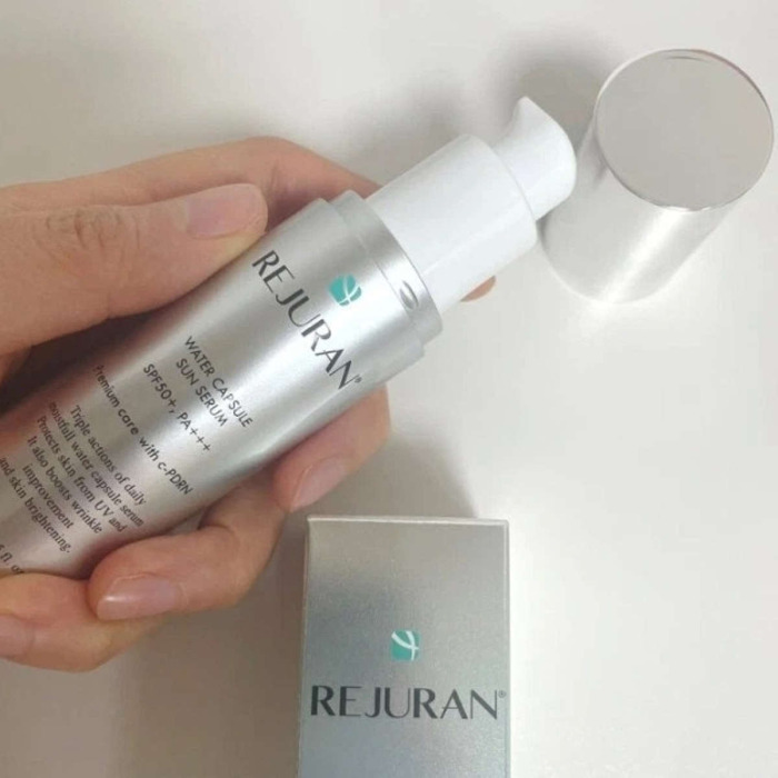 Солнцезащитная Сыворотка с Гидрокапсулами REJURAN Water Capsule Sun Serum SPF 50+ PA+++