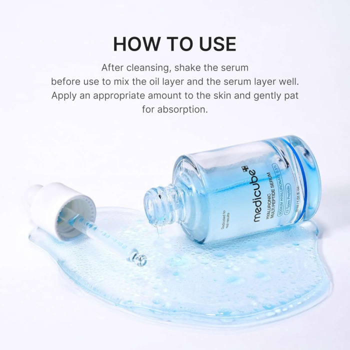 Мультипептидная Сыворотка с Гиалуроновой Кислотой Medicube Hyaluronic Multi Peptide Serum