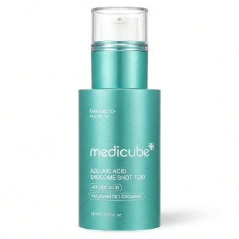 Сыворотка с Азелаиновой Кислотой, Экзосомами и Спикулами Medicube Azelaic Acid Exosome Shot 7500