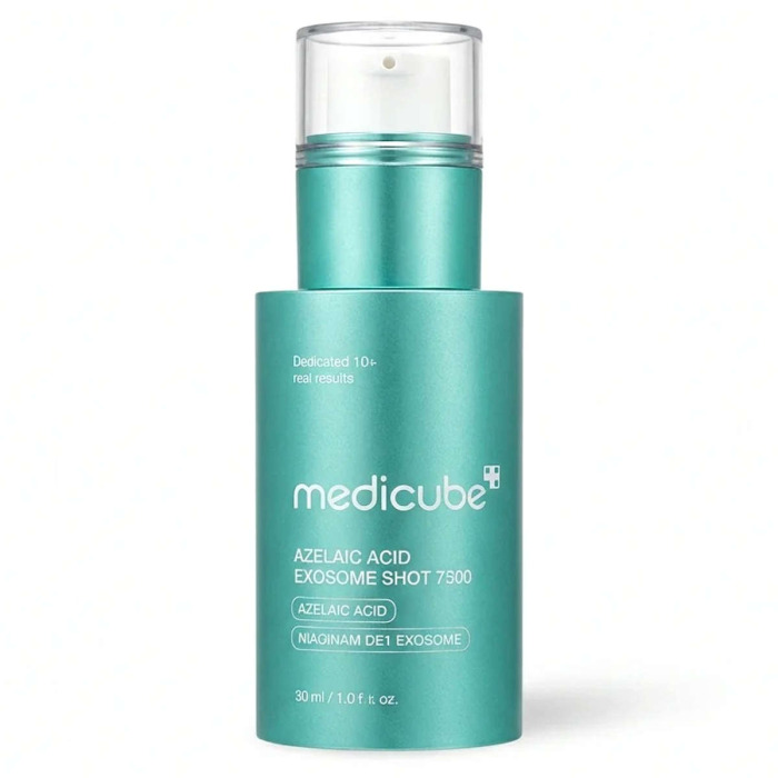Сыворотка с Азелаиновой Кислотой, Экзосомами и Спикулами Medicube Azelaic Acid Exosome Shot 7500