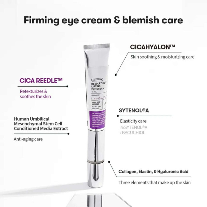 Лифтинг-Крем со Спикулами для Кожи Вокруг Глаз VT Cosmetics Reedle Shot Lifting Eye Cream