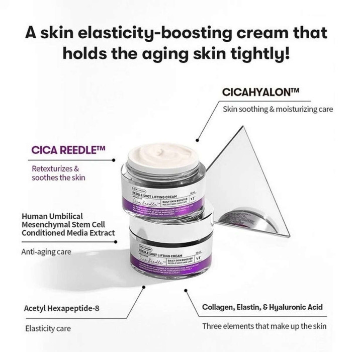 Лифтинг-Крем для Лица со Спикулами VT Cosmetics Reedle Shot Lifting Cream