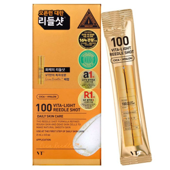 Сыворотка-Бустер со Спикулами и Витамином C VT Cosmetics Vita-Light Reedle Shot 100