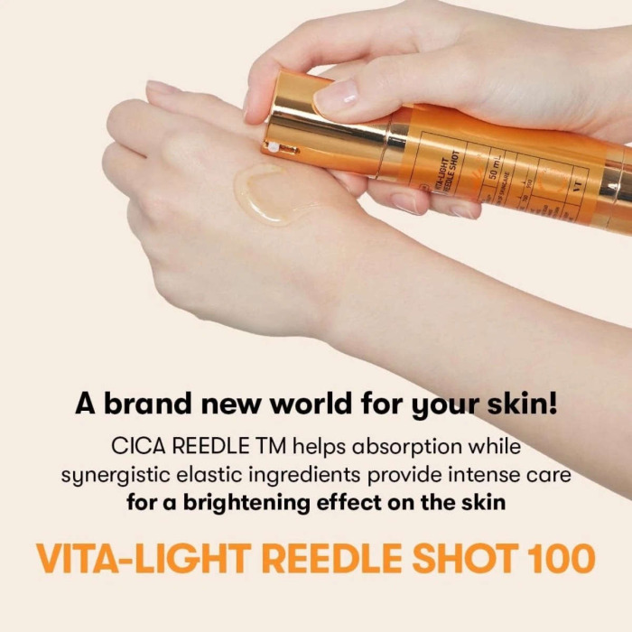 Сыворотка-Бустер со Спикулами и Витамином C VT Cosmetics Vita-Light Reedle Shot 100