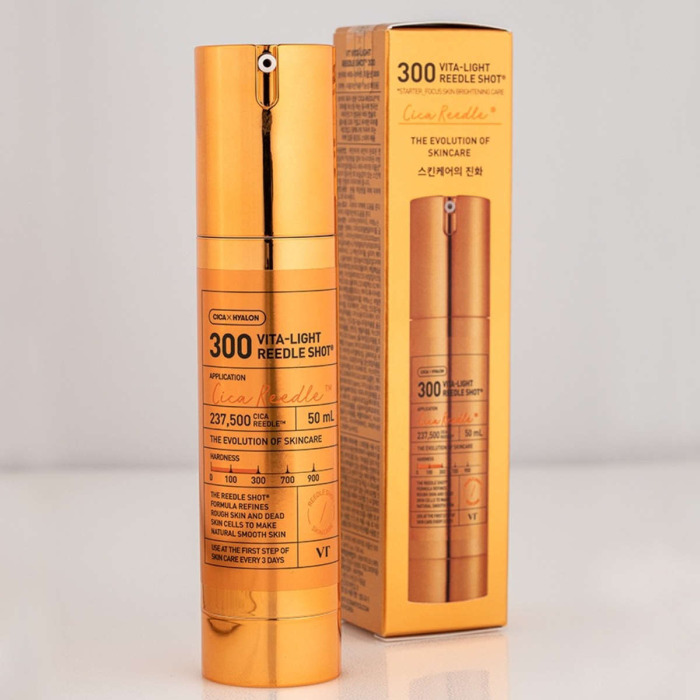 Сыворотка-Бустер со Спикулами и Витамином C VT Cosmetics Vita-Light Reedle Shot 300