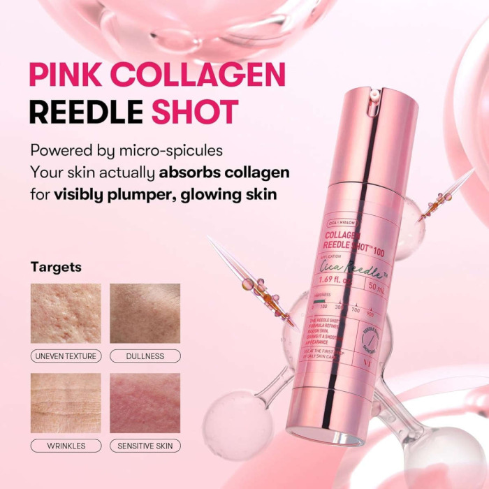 Сыворотка-Бустер со Спикулами и Коллагеном VT Cosmetics Collagen Reedle Shot 100