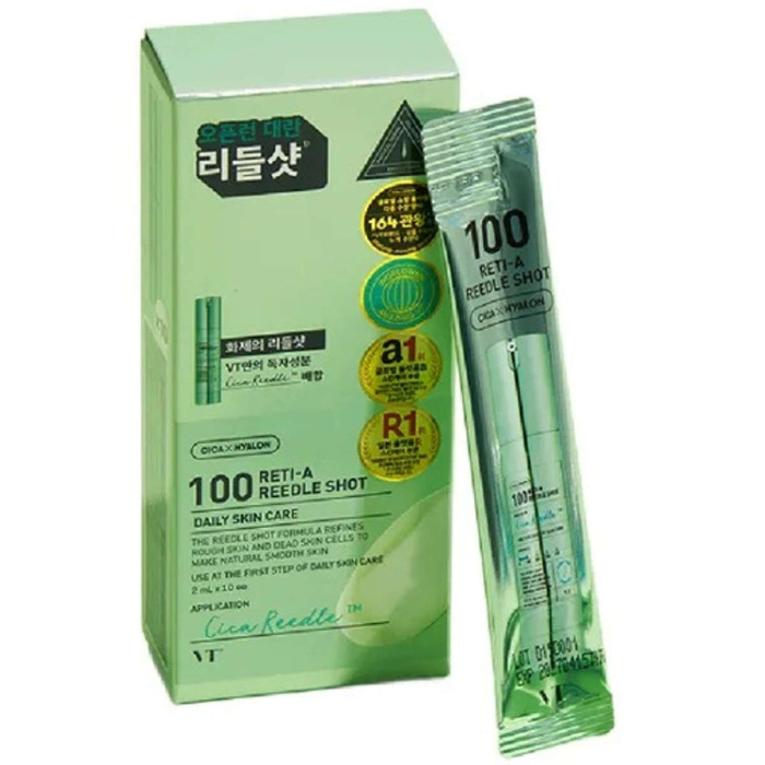 Сыворотка-Бустер со Спикулами и Ретинолом VT Cosmetics RETI-A Reedle Shot 100