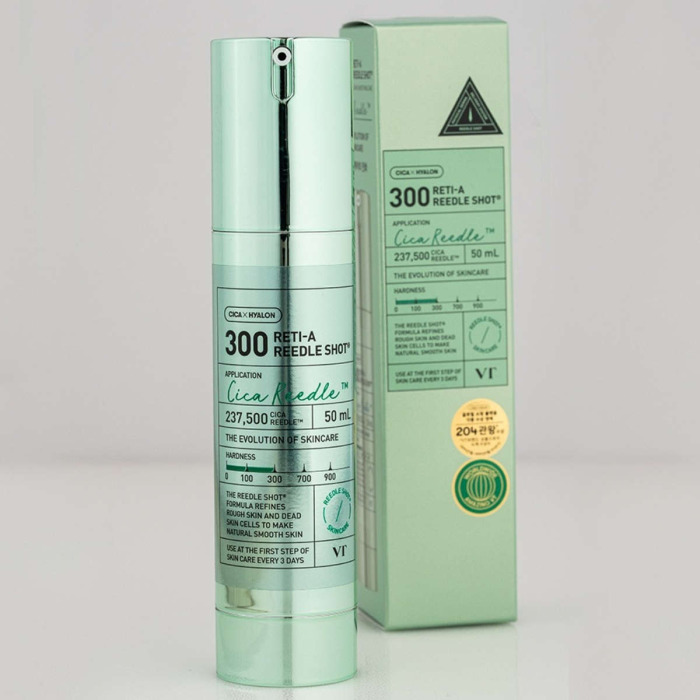 Сыворотка-Бустер со Спикулами и Ретинолом VT Cosmetics RETI-A Reedle Shot 300