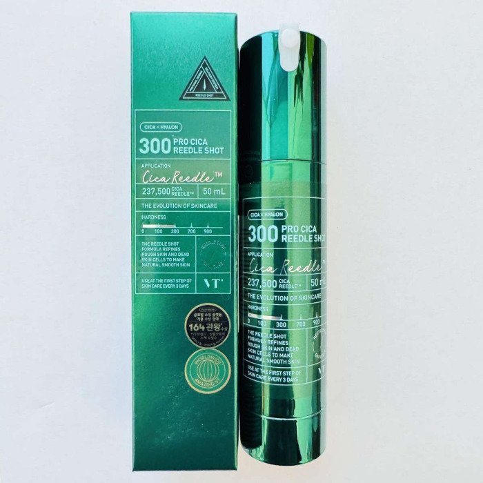Сыворотка-Бустер со Спикулами и Центеллой VT Cosmetics Pro Cica Reedle Shot 300