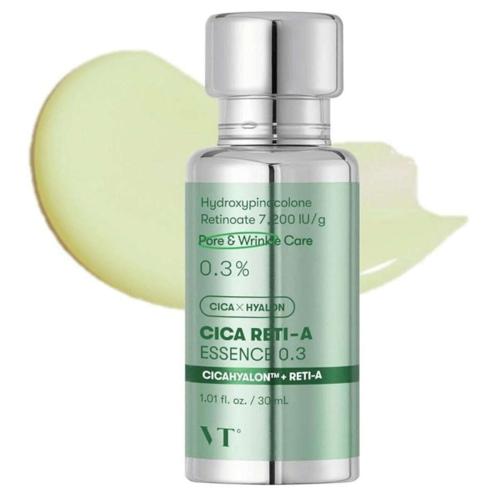 Бустер-Эссенция с Ретинолом и Центеллой VT Cosmetics Cica RETI-A Essence 0.3