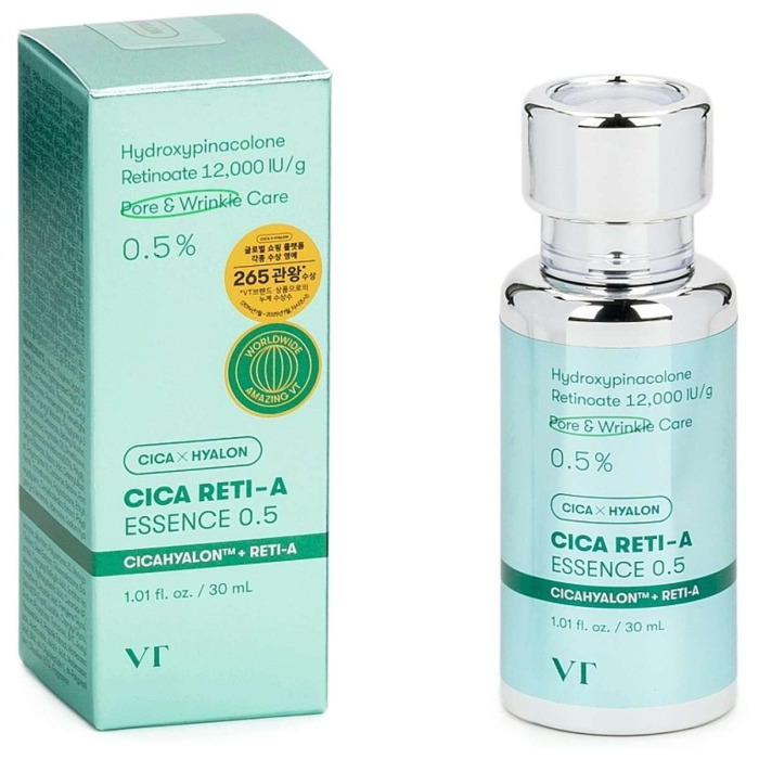 Бустер-Эссенция с Ретинолом и Центеллой VT Cosmetics Cica RETI-A Essence 0.5