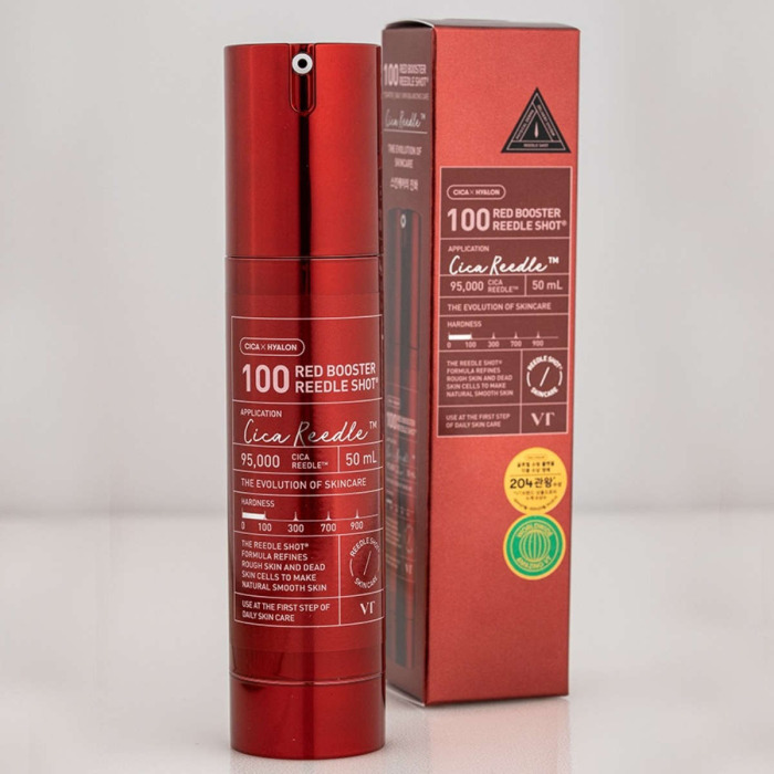 Антиоксидантная Сыворотка-Бустер со Спикулами VT Cosmetics Red Booster Reedle Shot 100