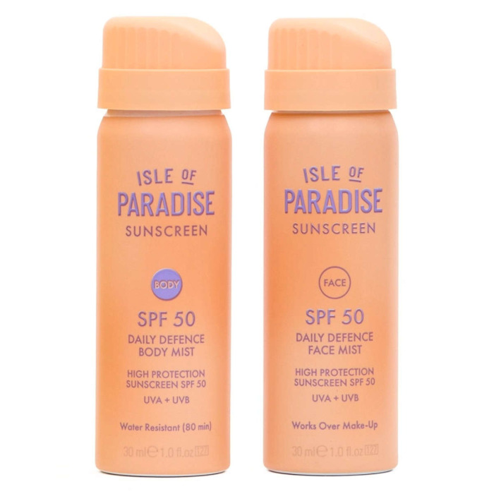Набор Солнцезащитных Средств для Лица и Тела Isle of Paradise SPF Set