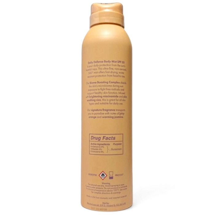 Солнцезащитный Мист для Тела Isle of Paradise Body Mist SPF 50