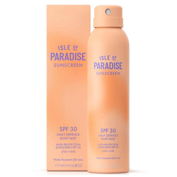 Солнцезащитный Мист для Тела Isle of Paradise Body Mist SPF 30