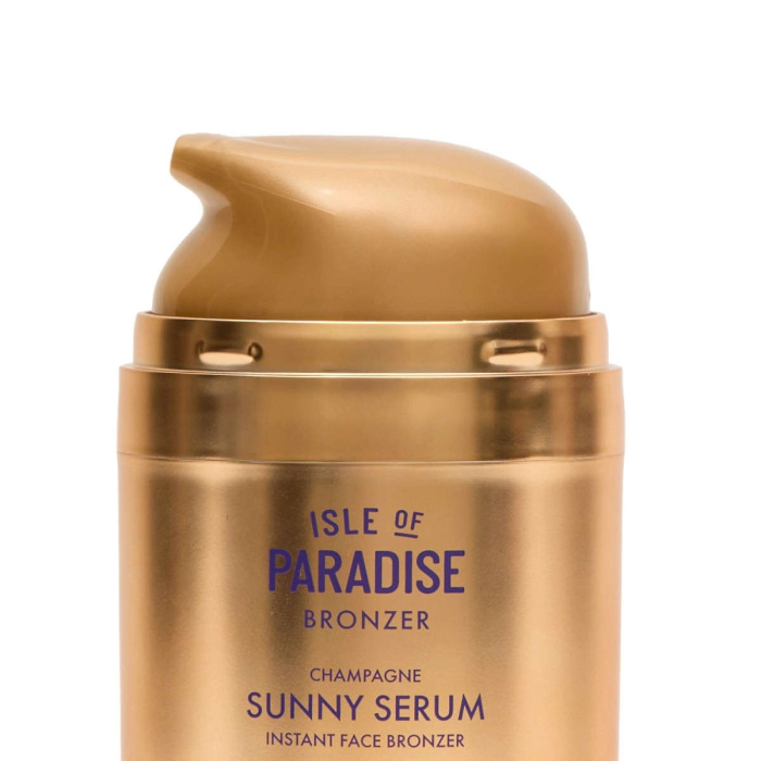 Бронзирующая Сыворотка для Лица в Оттенке Light Isle of Paradise Champagne Sunny Serum Instant Face Bronzer