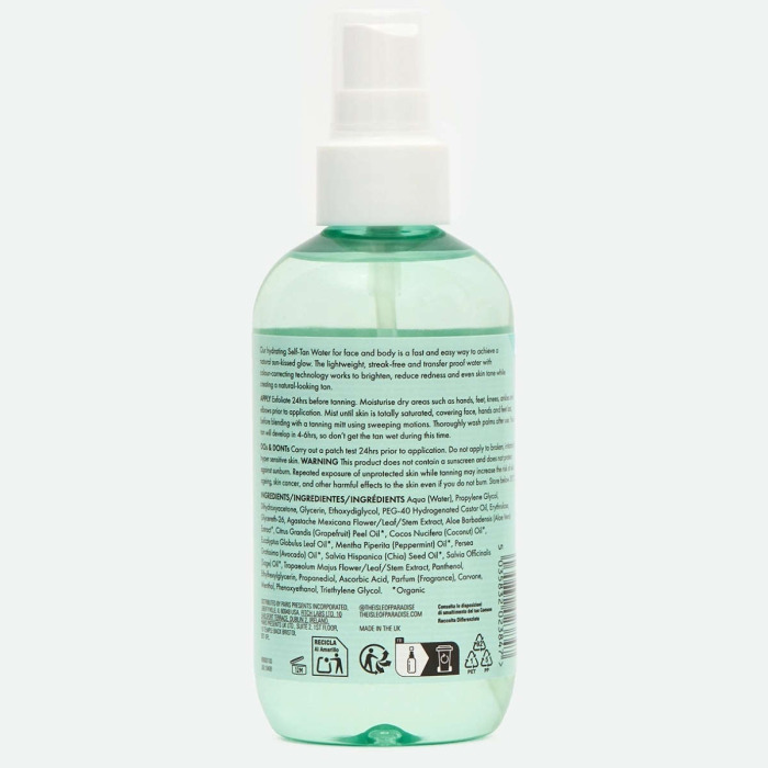 Мист для Автозагара в Оттенке Medium Isle of Paradise Self-Tan Water Face + Body