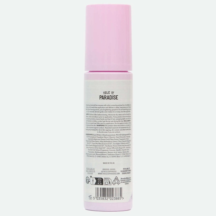 Мусс для Автозагара в Оттенке Dark Isle of Paradise Tinted Self-Tan Mousse Body