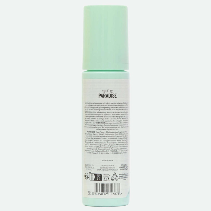 Мусс для Автозагара в Оттенке Medium Isle of Paradise Tinted Self-Tan Mousse Body