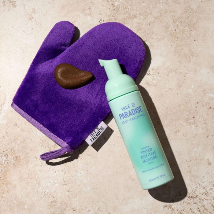 Мусс для Автозагара в Оттенке Medium Isle of Paradise Tinted Self-Tan Mousse Body