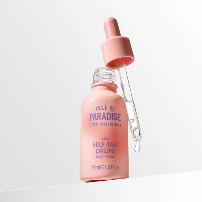 Капли для Автозагара Лица и Тела в Оттенке Light Isle of Paradise Self Tan Drops Face + Body