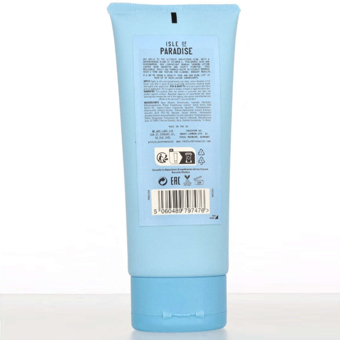 Лосьон для Постепенного Автозагара в Оттенке Light/Medium Isle of Paradise Gradual Daily Lotion Body