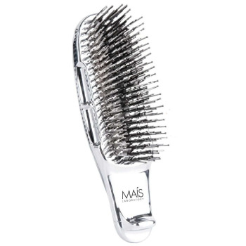 Щетка для Волос Серебряная Маленькая Mais Laboratory Silver Brush Small