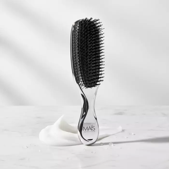 Щетка для Волос Серебряная Стандарт Mais Laboratory Silver Brush
