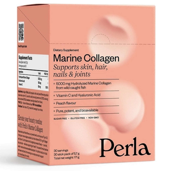 «Пептиды Коллагена со Вкусом Персика» Perla Helsa Collagen 5 г № 30