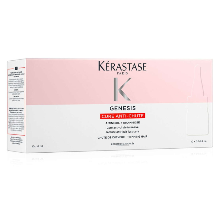 Средство с Аминексилом для Укрепления Склонных к Выпадению Волос Kerastase Genesis Cure Anti-Chute Aminexil + Rhamnose Intense Anti-Hair Loss Care