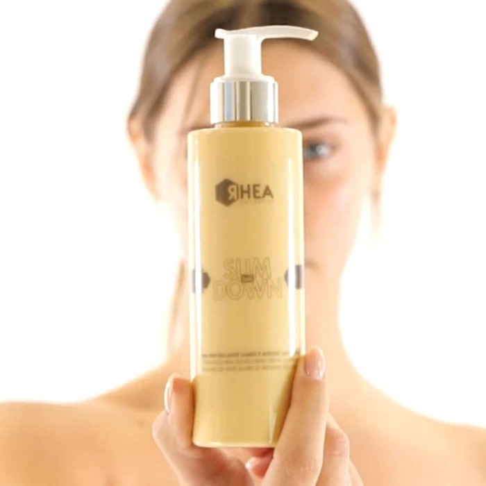Корректирующий Крем для Ног и Живота с Восстановлением Микробиома Rhea Cosmetics Slim[mi] Down Leg and Abdomen Contouring Cream