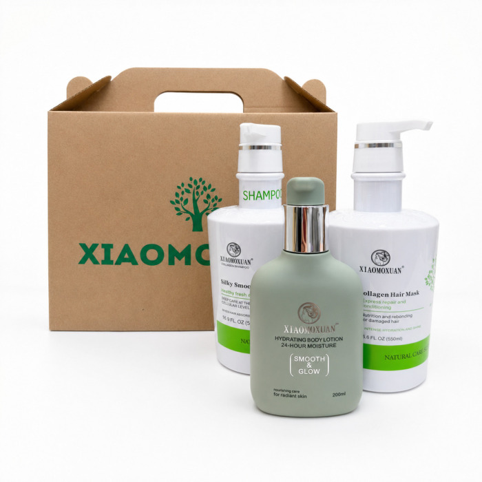 Набор для Ухода за Телом и Волосами Xiaomoxuan (2 продукта + лосьон в подарок)