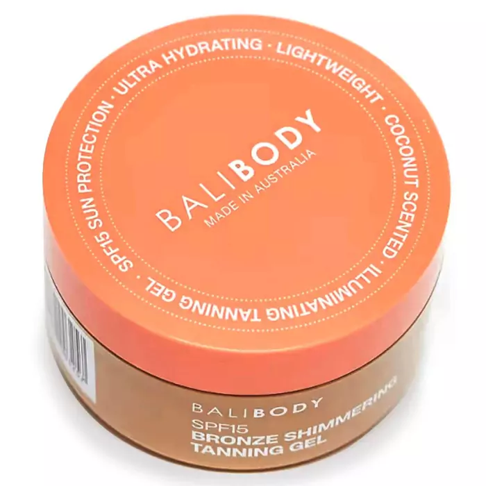 Гель для Загара с Шиммером Bali Body Shimmering Tanning Gel SPF15