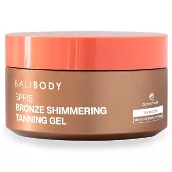 Гель для Загара с Шиммером Bali Body Shimmering Tanning Gel SPF15