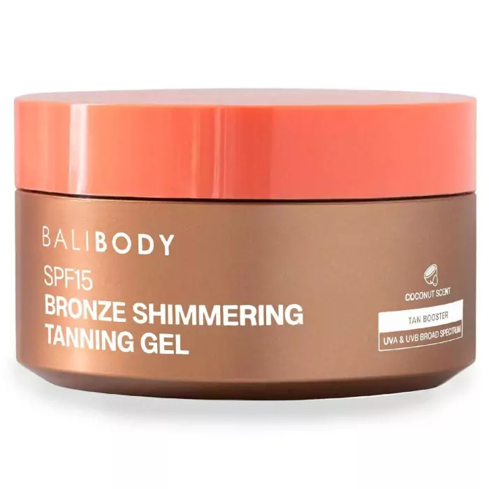 Гель для Загара с Шиммером Bali Body Shimmering Tanning Gel SPF15