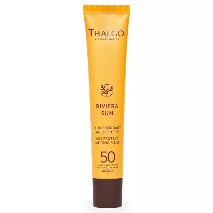 Солнцезащитная Увлажняющая Тающая Эмульсия Thalgo Riviera Sun Age Protect Melting Fluid SPF 50