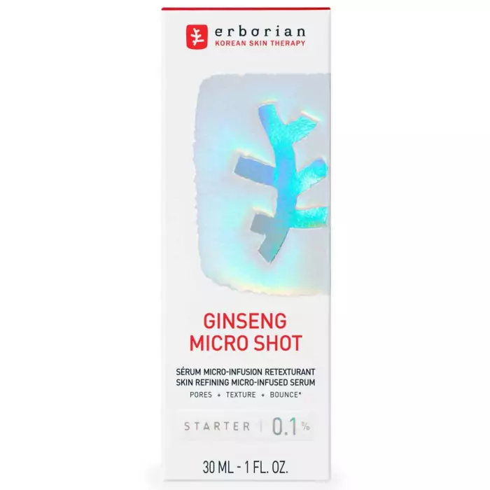 Сыворотка Нового Поколения Erborian Ginseng Micro Shot Starter 0.1 %