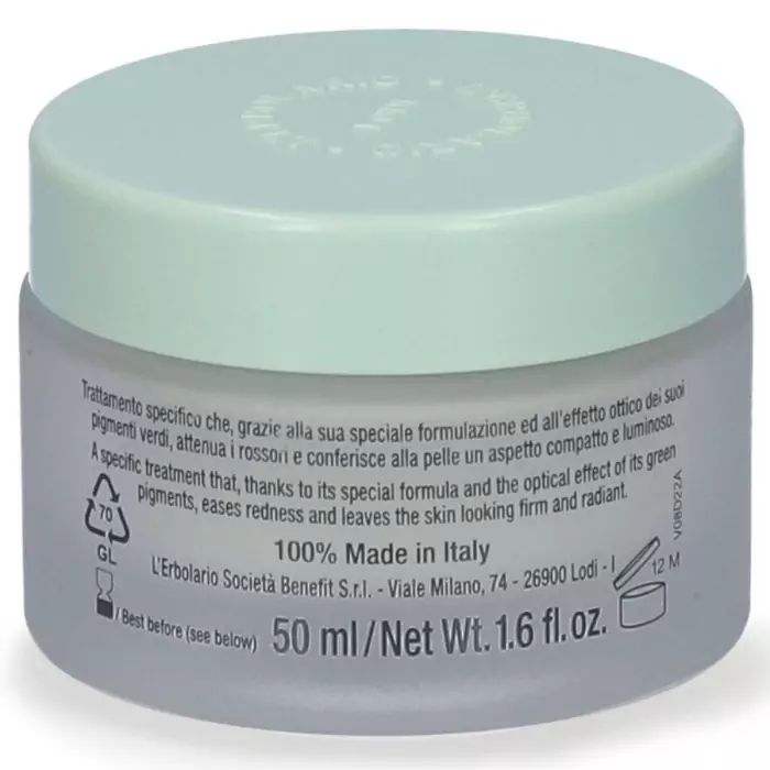 Крем для Лица с Гинкго Билоба и Черным Виноградом L'Erbolario Lodi Face Cream with Ginkgo Biloba and Black Grape