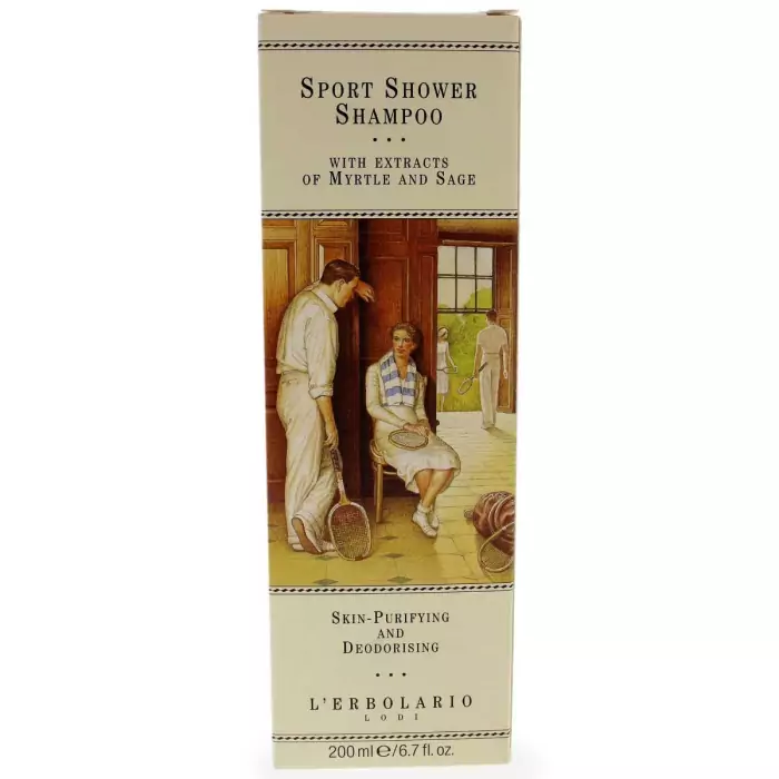 Шампунь-Средство для Душа для Спортсменов L'Erbolario Lodi Sport Shower Shampoo